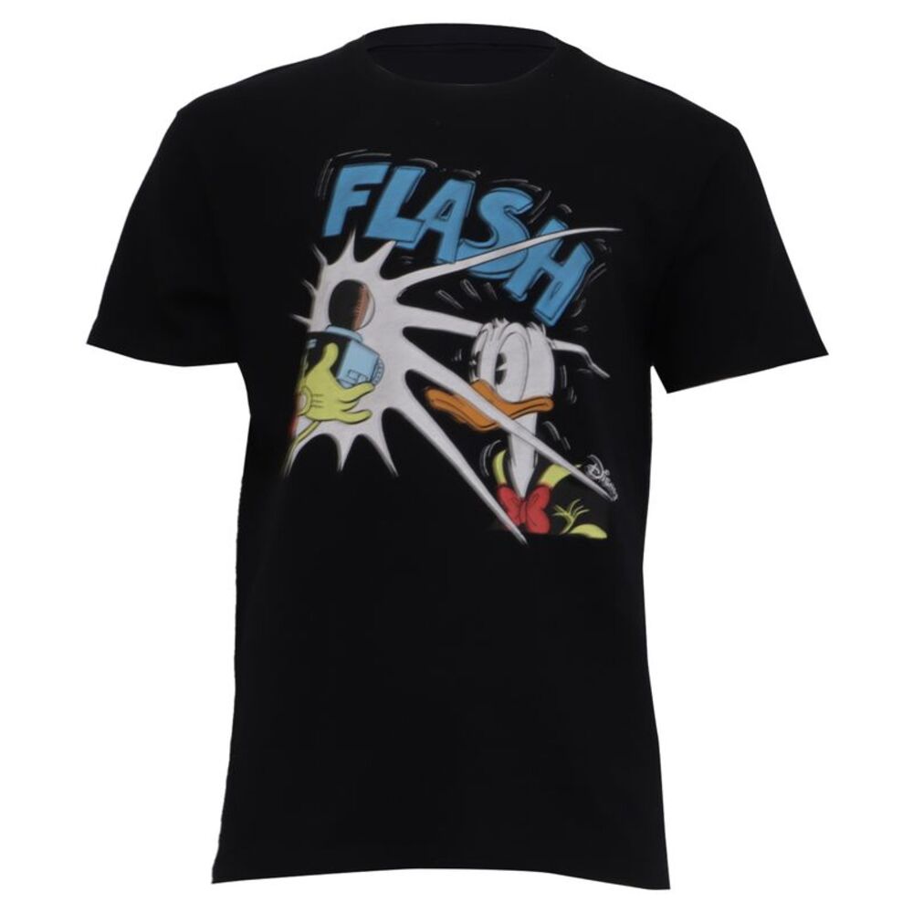Gucci x Disney Donald Duck T-Shirt in Black Cotton
